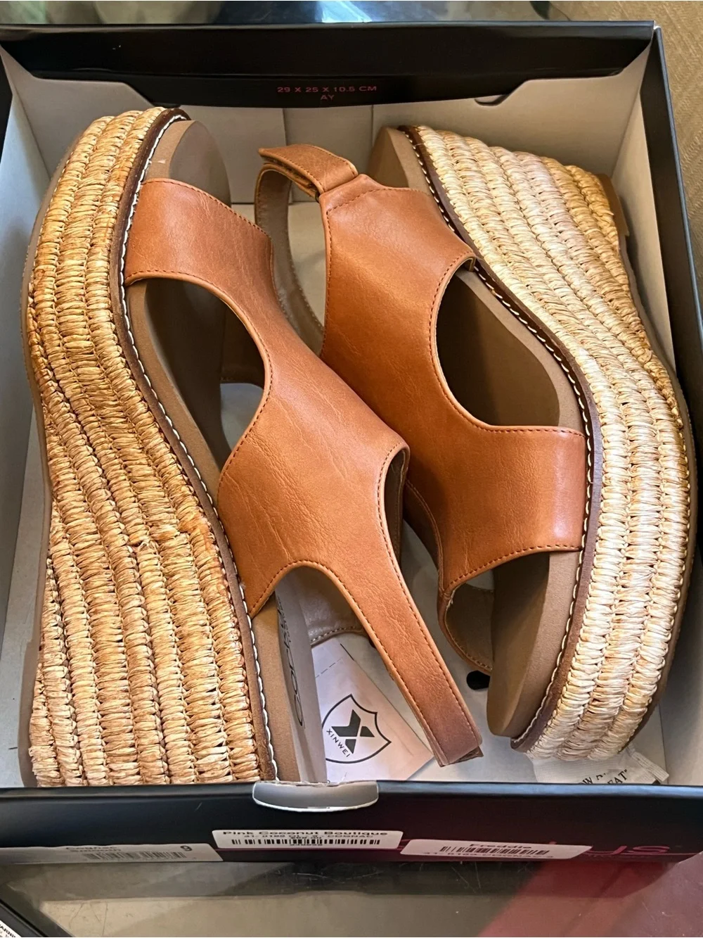 Corkys Freddie wedge sandal sz 9 - Picture 5 of 5